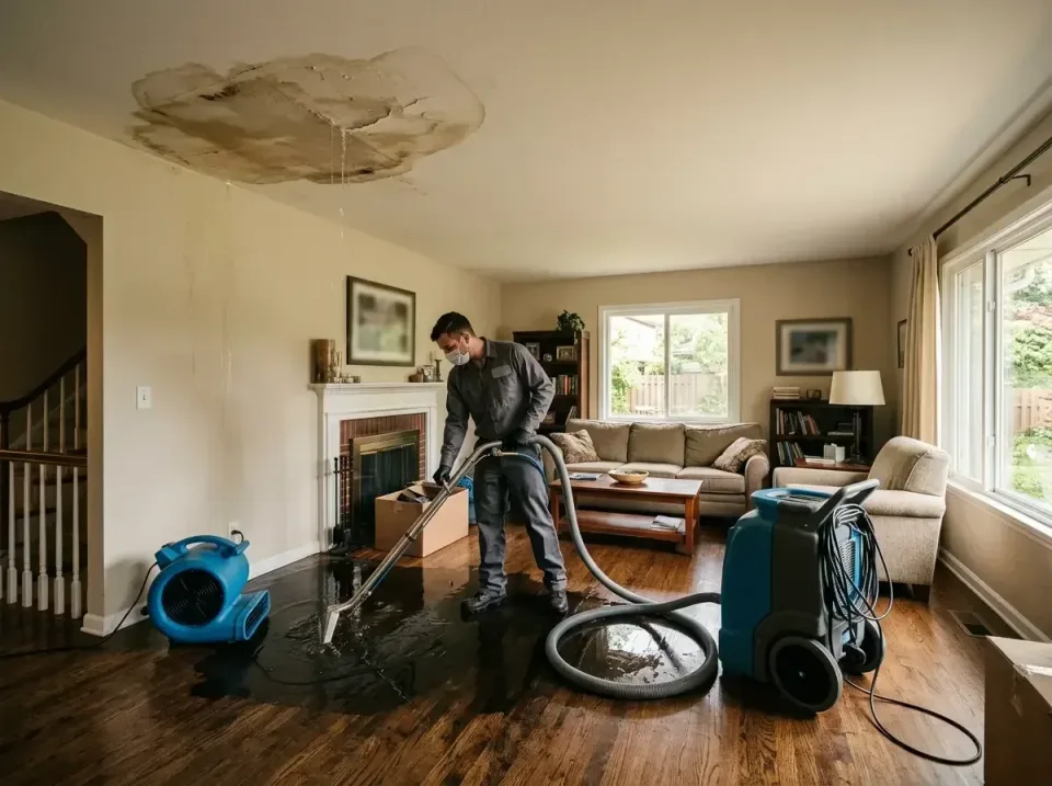 attic-pipe-burst-ceiling-drip-008 — frequently asked questions, Water Damage Restoration & Carpet Care in Harrison, NJ